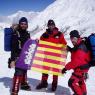 Calafat, amb Tomeu Quetglas i Joan Antoni Olivieri, quan el 2006 realitzaren l'ascensió mallorquina al cim del món, l'Everest.